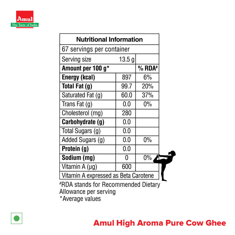 Amul High Aroma Ghee | Tin