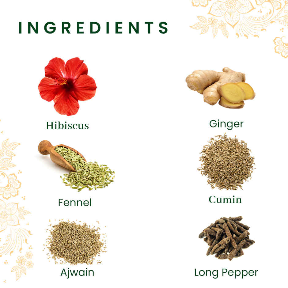 Roshi Ginger and Hibiscus Digestive Herbal Tea