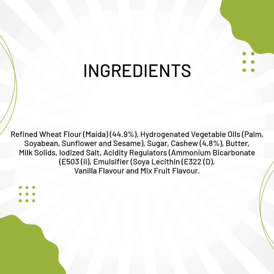 Haldirams Cookie Heaven Kaju Cookies