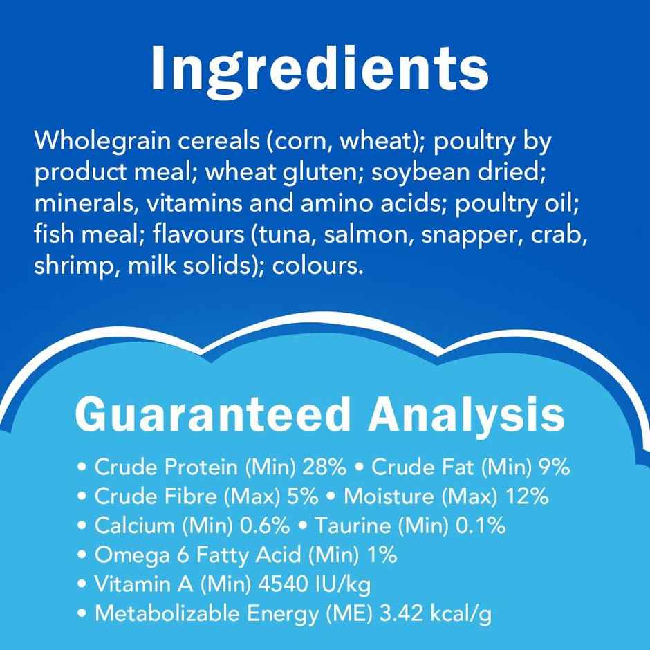 Purina Friskies Seafood Sensation Dry Adult Cat Food