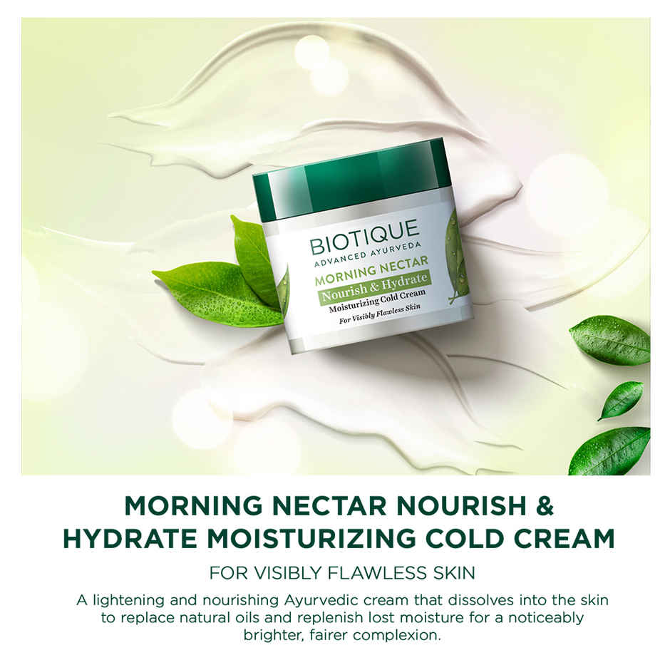 Biotique Morning Nectar Nourish & Hydrate Moisturizing Cold Cream