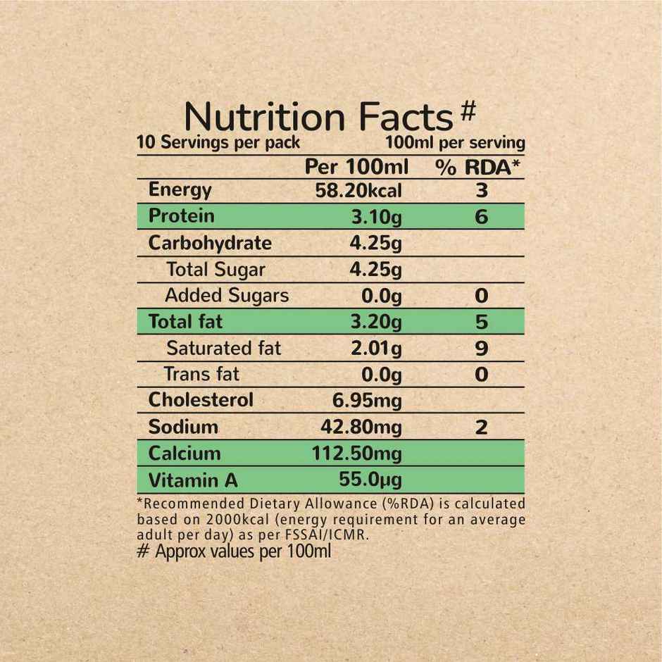 Akshayakalpa Organic Cow Milk - Uht