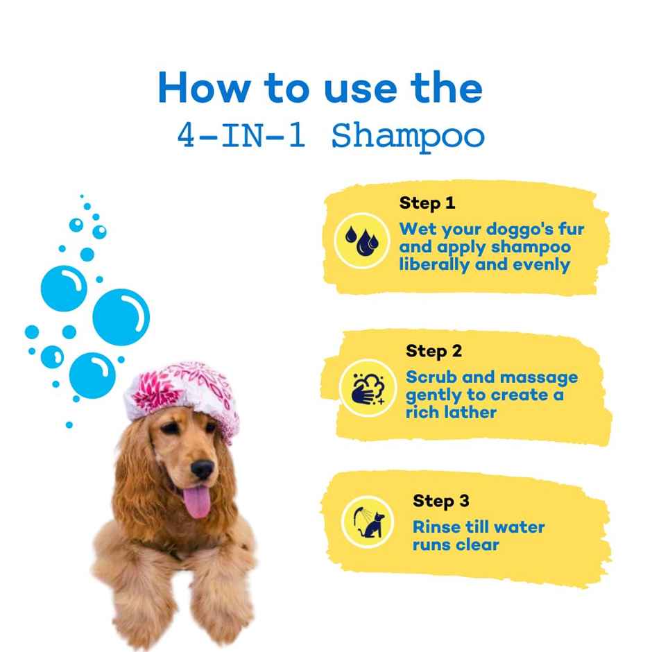 The Good Paws Awesome Pawsome 4 In 1 Shampoo