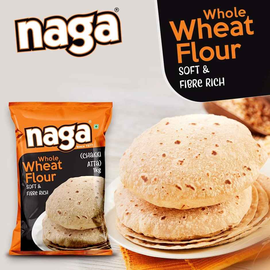 Naga Whole Wheat Atta Combo