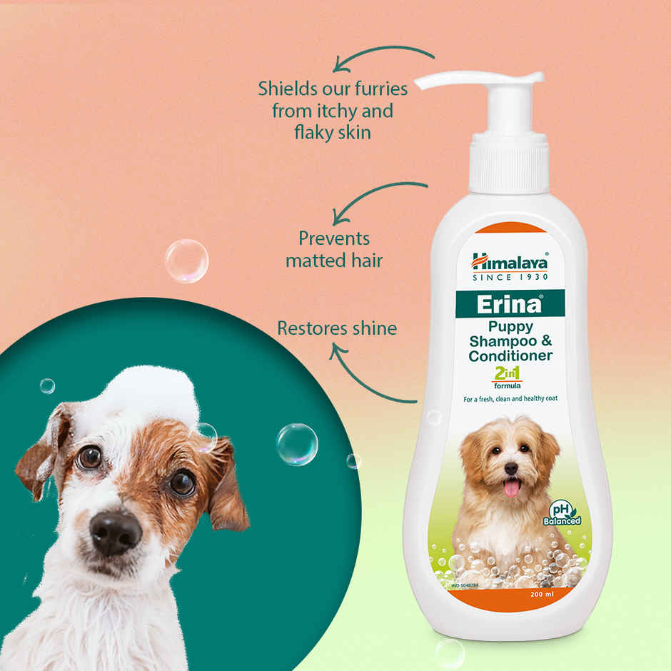 Himalaya Erina Puppy Shampoo & Conditioner