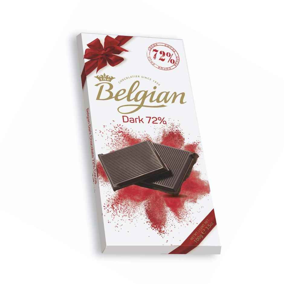 The Belgian Bar Dark Chocolate 72%