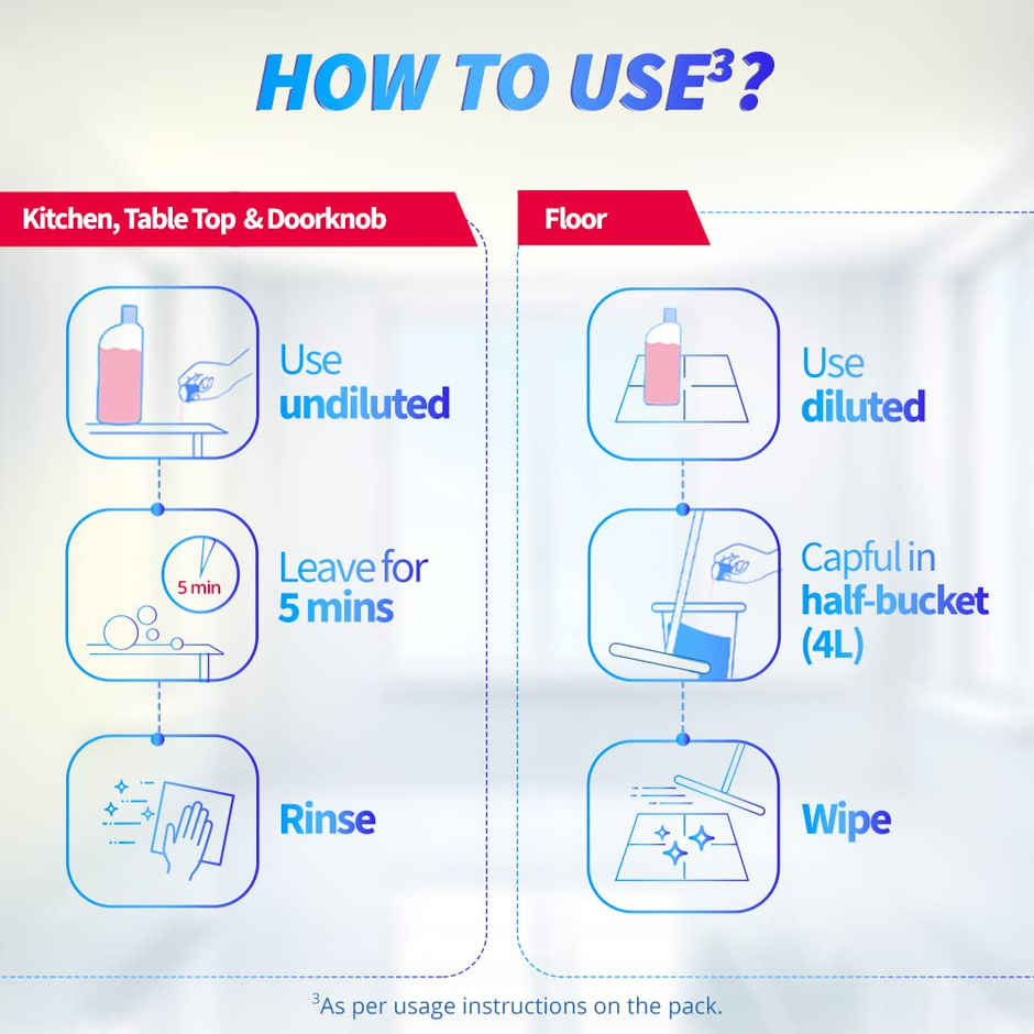 Lizol Lavender Floor Cleaner Liquid