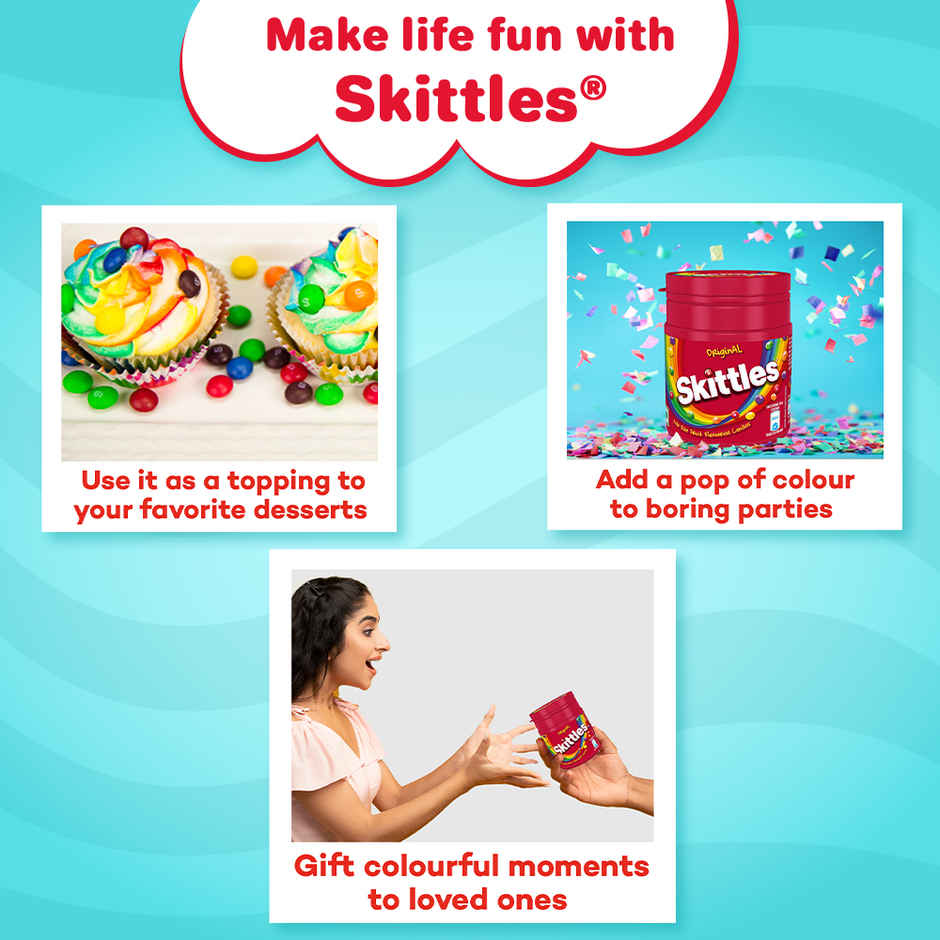 Skittles Original Chewy Fruit Flavoured Candies