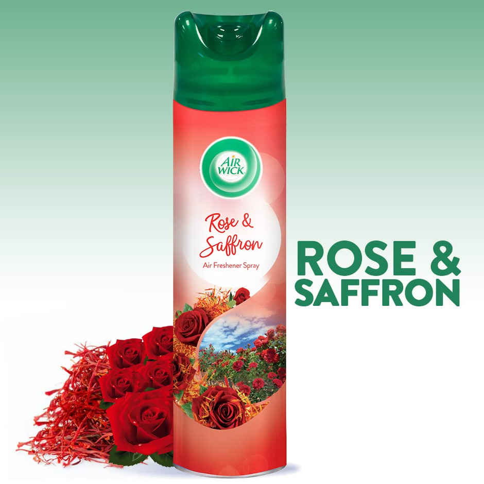 Air Wick Rose & Saffron Room Air Freshener Spray Aerosol