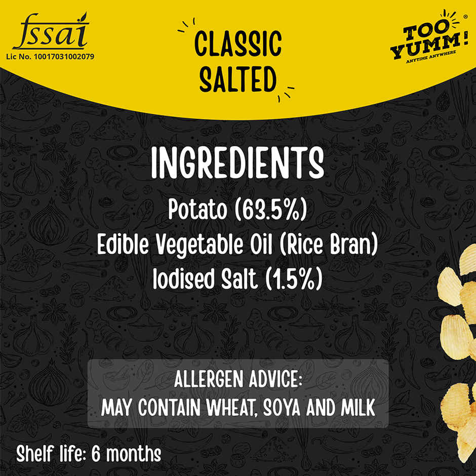 Too Yumm - Potato Chips Classic Salted Combo