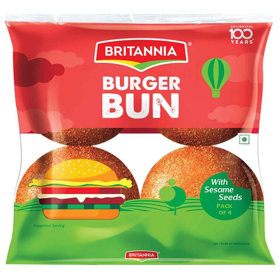 Britannia Burger Bun with Sesame Seed
