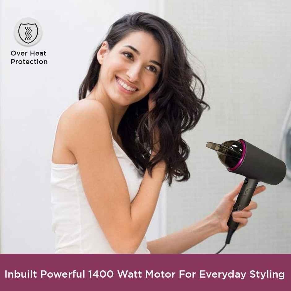AGARO 1400 Watt Premium Hair Dryer with 3 Temperature Settings & Cool Shot Button For Styling