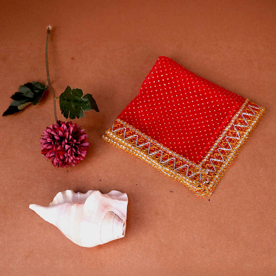 Darshana Red Chunni | Shubhkart