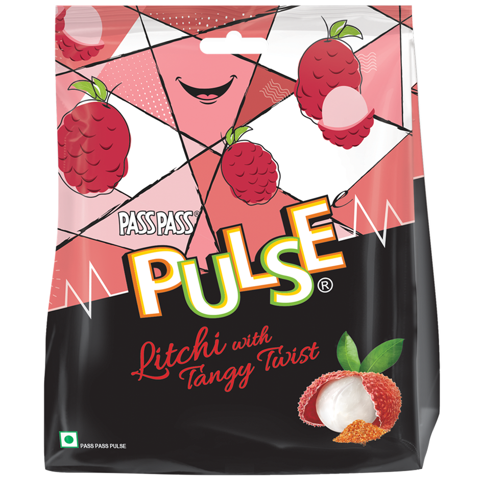 Pulse Litchi 50 Candies | Candy Pack