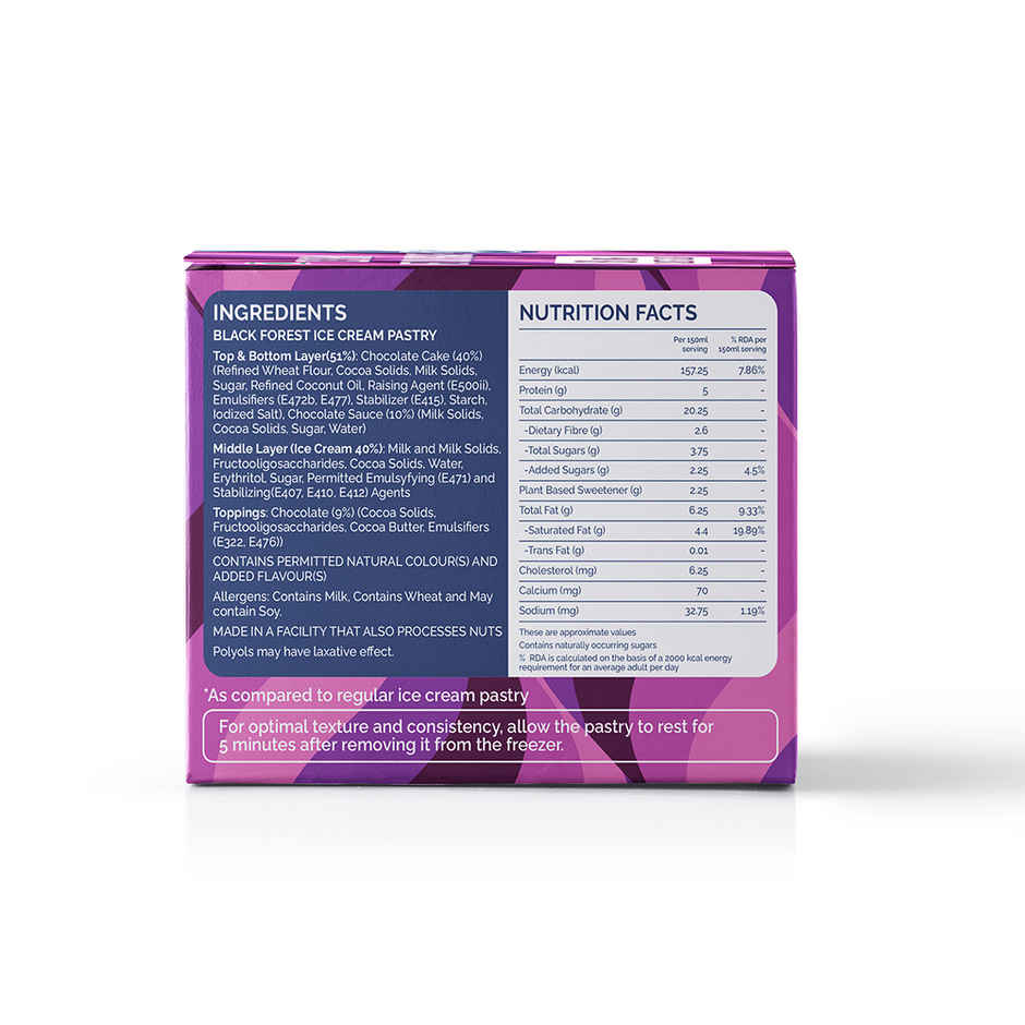 Get-A-Way Black Forest Ice Cream Pastry Combo