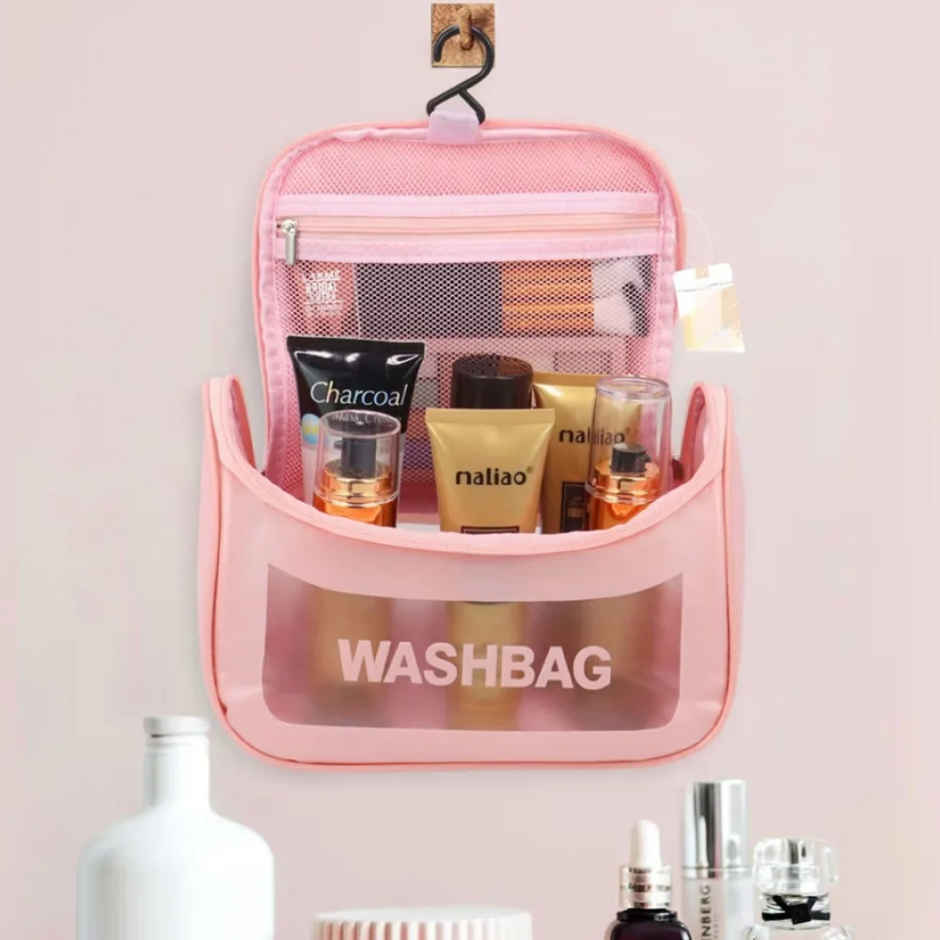 Zedak Makeup Travel Pouch | Pink