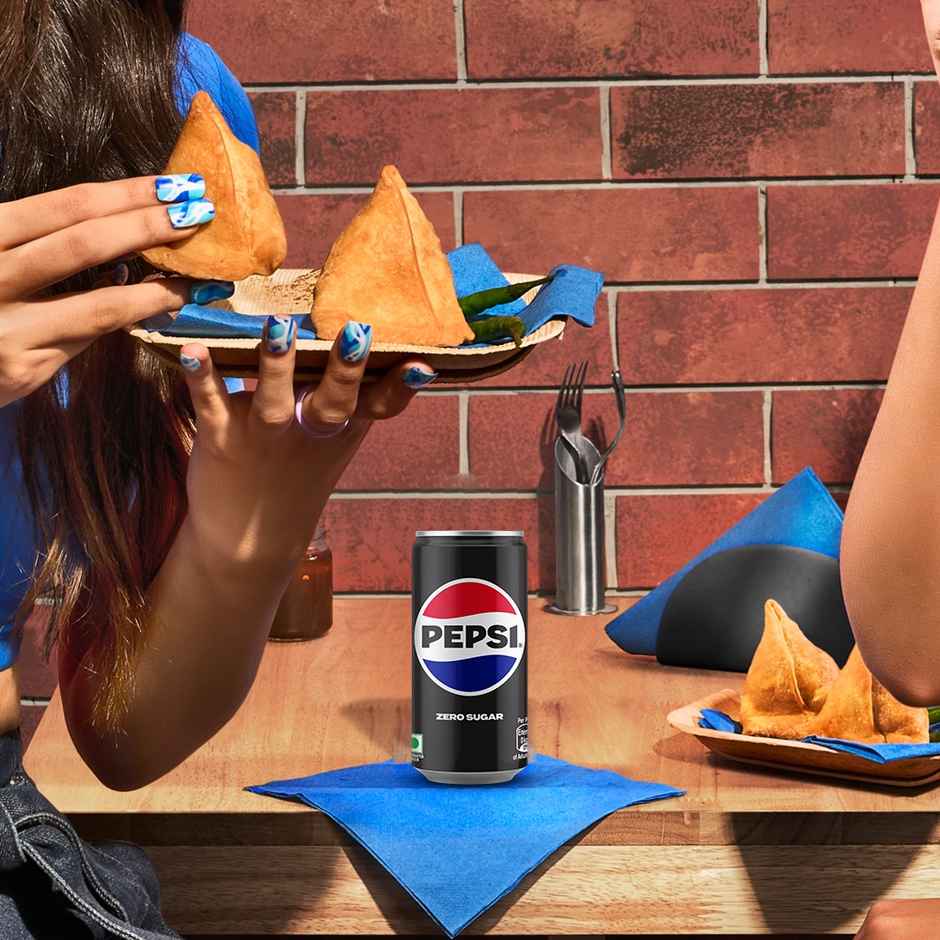 Pepsi Zero Sugar Soft Drink Can | Carbonated Beverage Combo