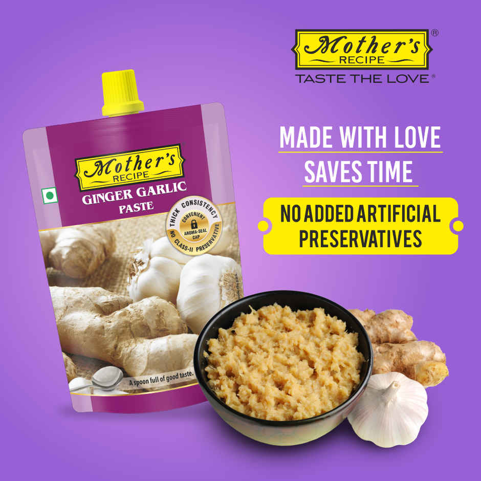 Mother's Recipe Ginger & Garlic Paste Combo