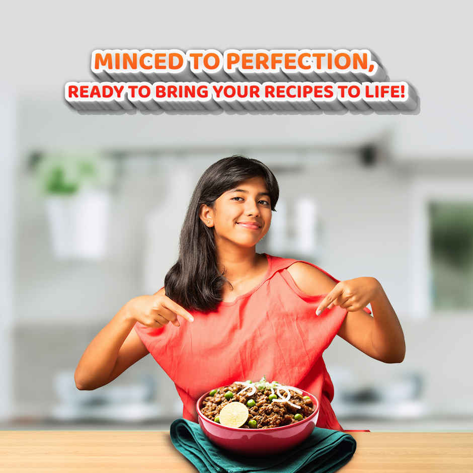 Godrej Real Good Chicken Kheema | Freshly Frozen | No Hormones, No Preservatives