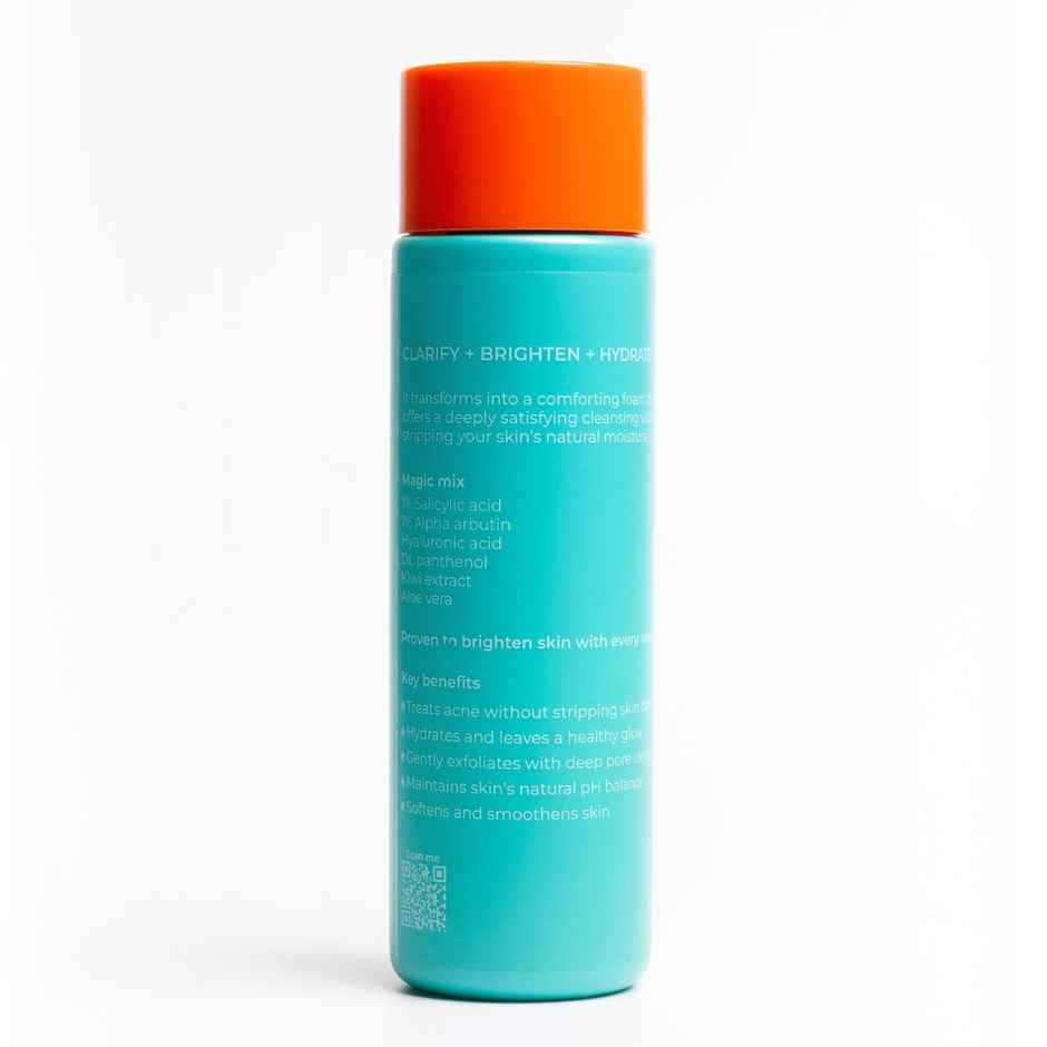 Skinvest Clear Win Face Gel Cleanser With Triple Action Formula For Men & Women