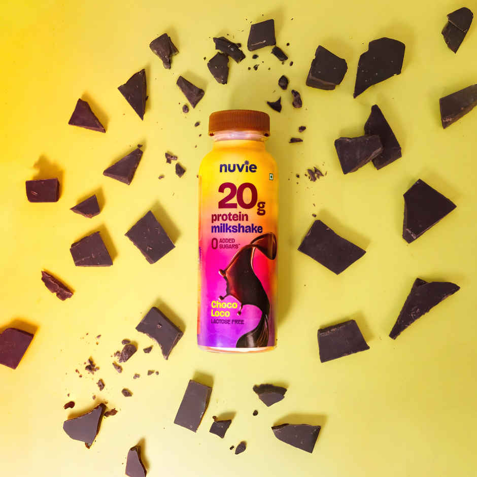Nuvie Chocolate Protein Milkshake - Lactose Free