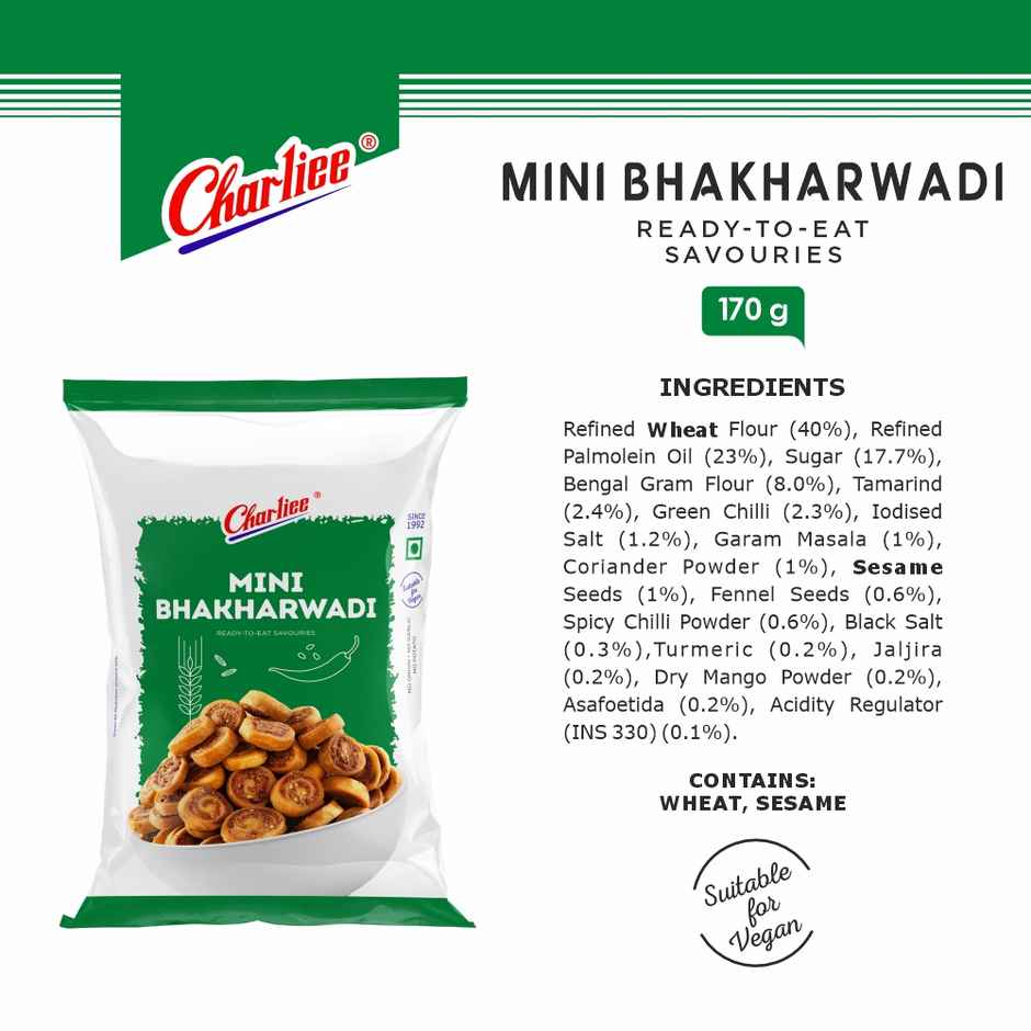 CHARLIEE Mini Bhakharwadi