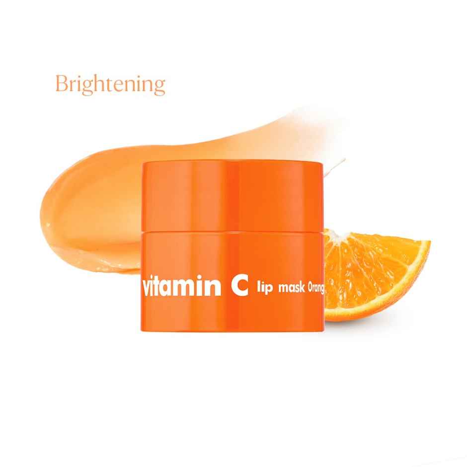 Tha Face Shop Vitamin C Lip Balm Mask With Niacinamide, Amino & Pro-Vitamin For Soft, Hydrated Lips