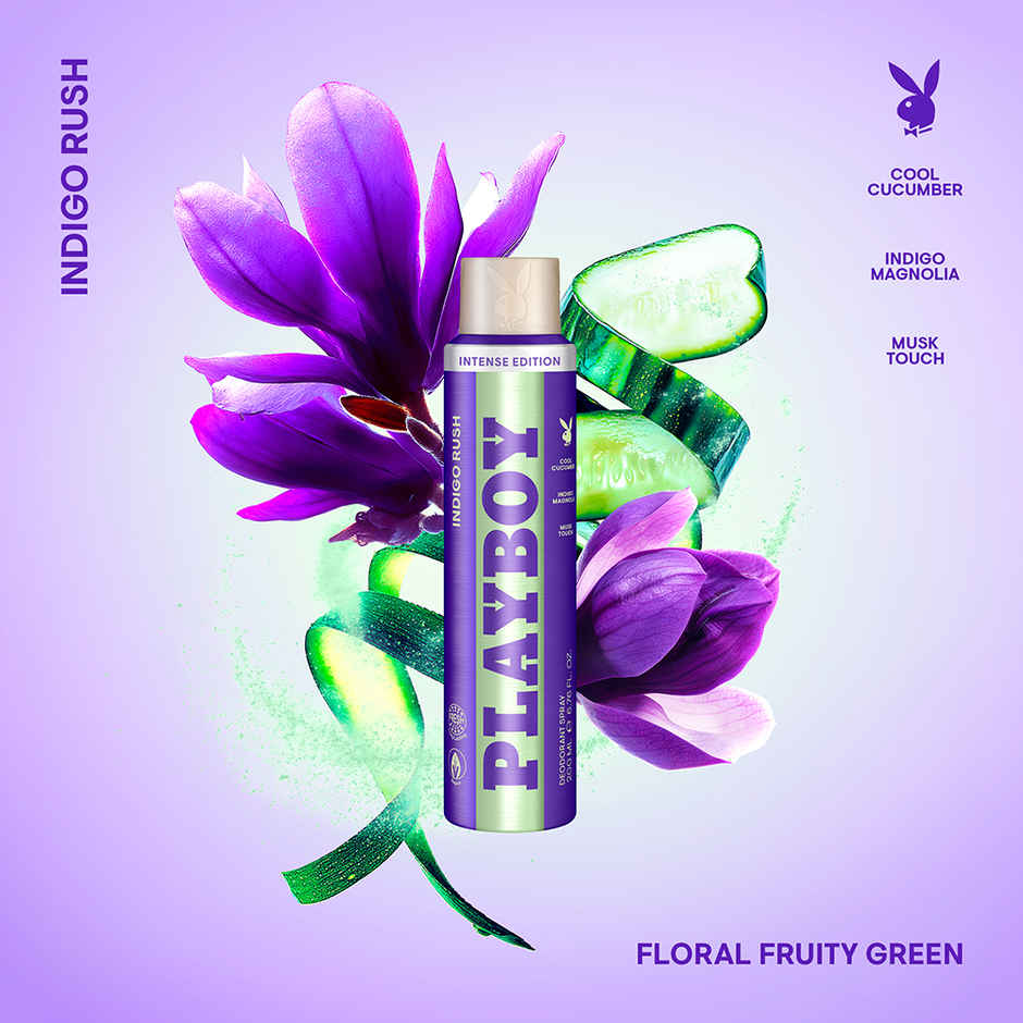 Playboy Trio Deo Set | House Of Cherry | Indigo Rush  & Jasmine Kiss For Women For Her