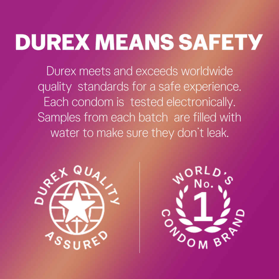 Durex Extra Ribbed & Dotted Condom