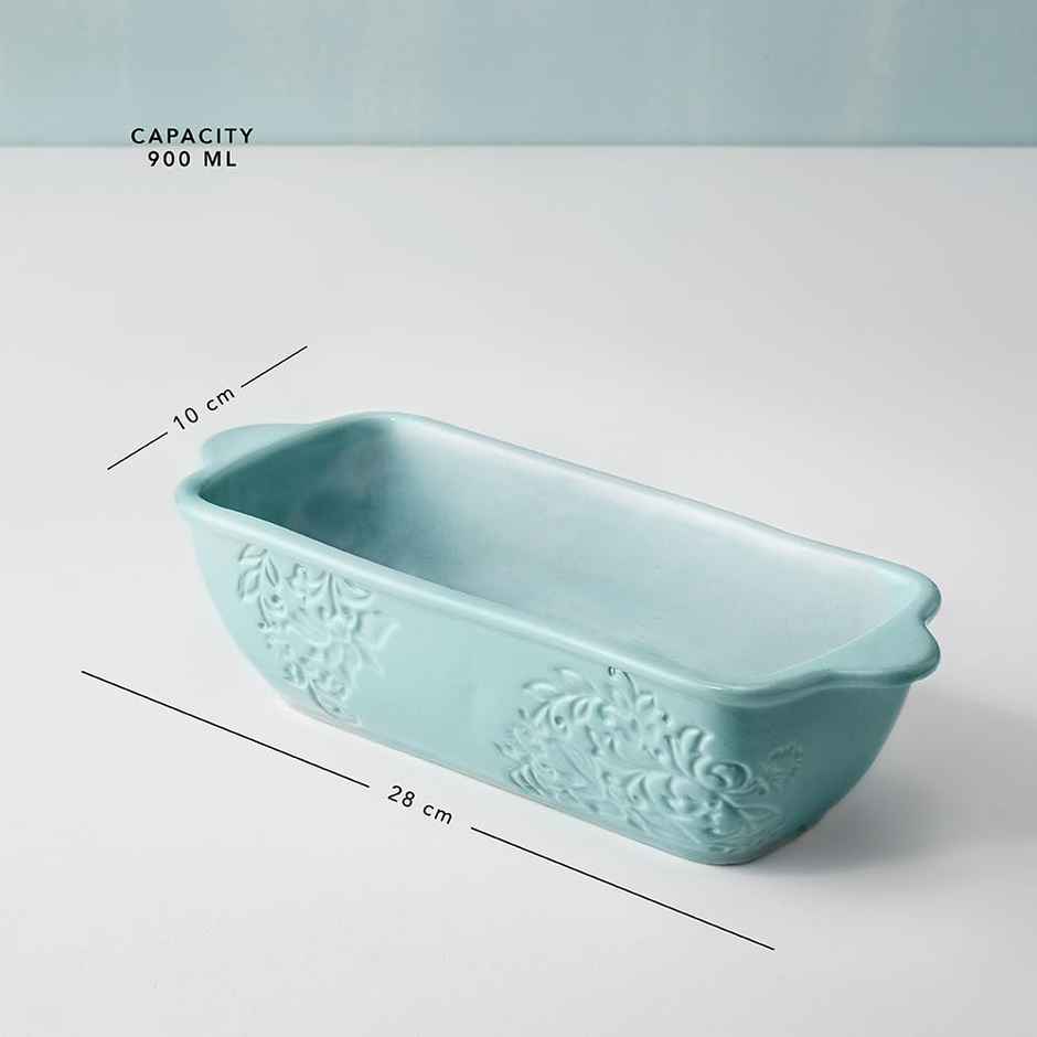 Ellementry Upper Crust Ceramic Loaf Pan