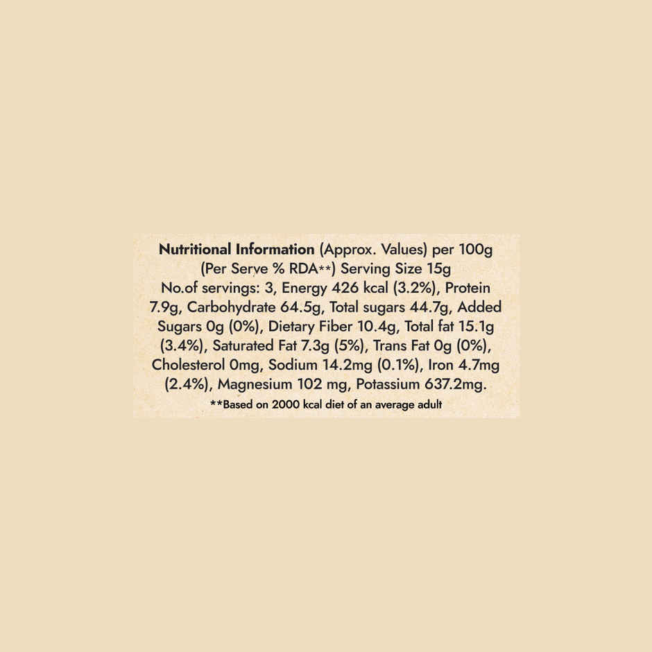 Dates Laddu (No Added Sugar) by Sweet Karam Coffee 