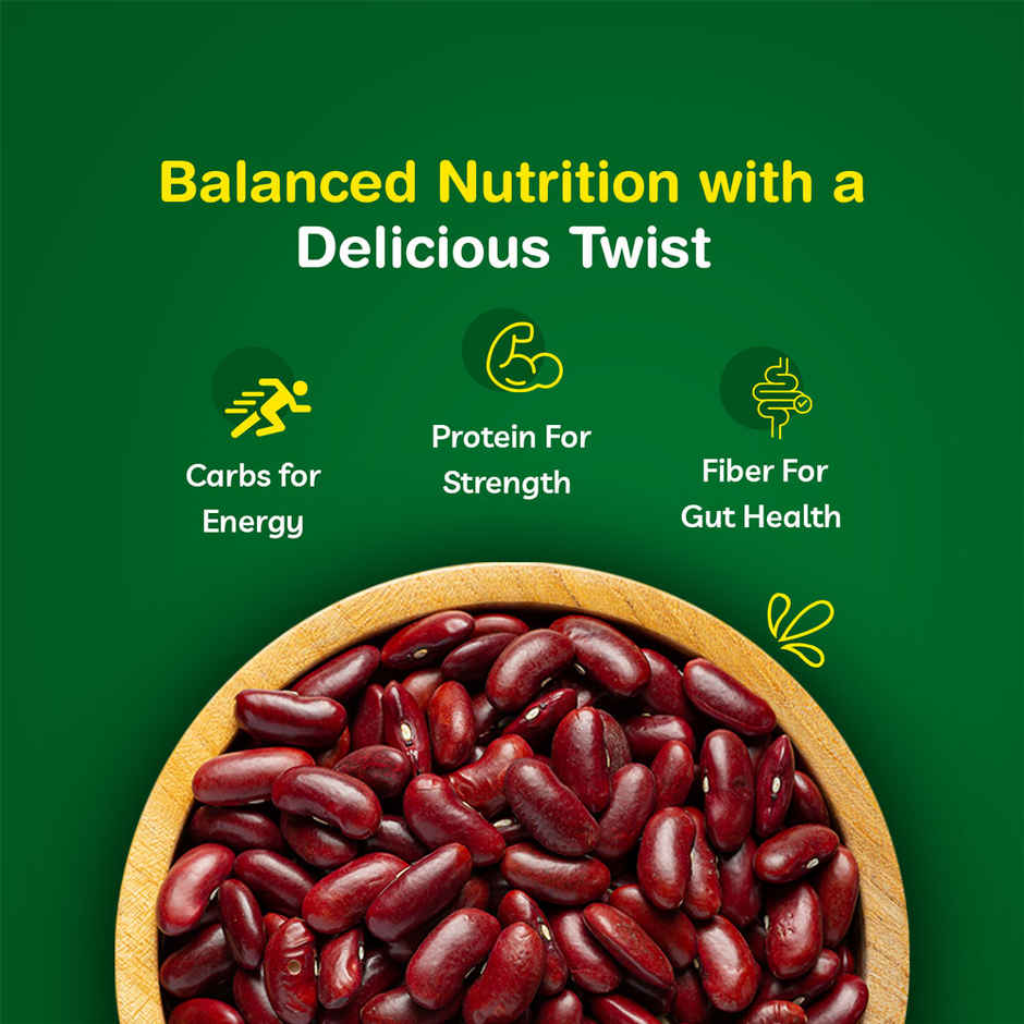 921 Rozana Basmati Rice (1kg) & Freshcon Cooked Rajma | Kidney Beans (250g) Combo