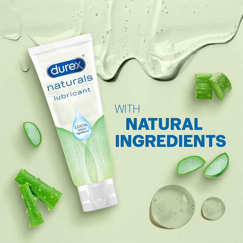 Durex Slide & Ride Stroker (1pc) & Durex Naturals Intimate Lubricant Gel (100ml) Combo 