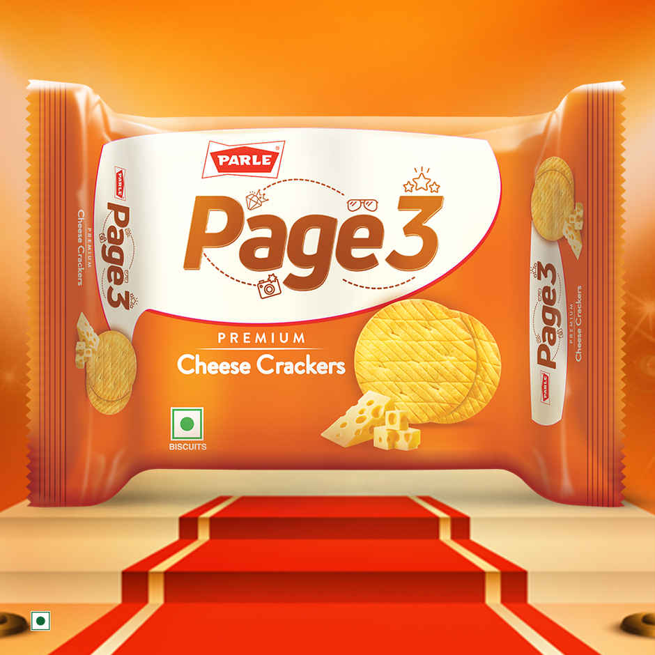 Parle Page 3 Premium Cheese Crackers