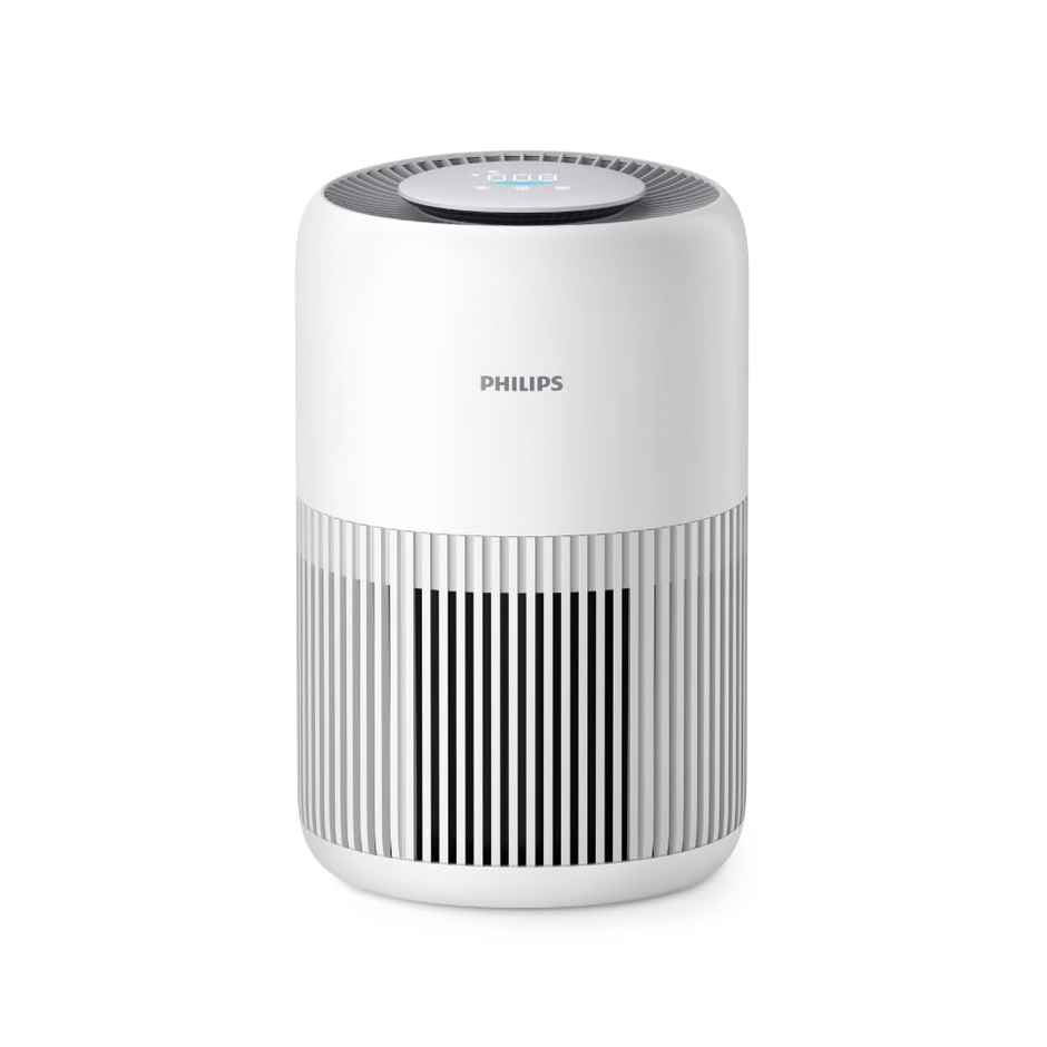 Philips AC0920 Smart Air Purifier for Home| HEPA Filter| Filter Life Upto 9000 Hrs ,Covers upto 300 sqft|Removes 99.97% of Viruses,Allergens,Dust and PM2.5 - White