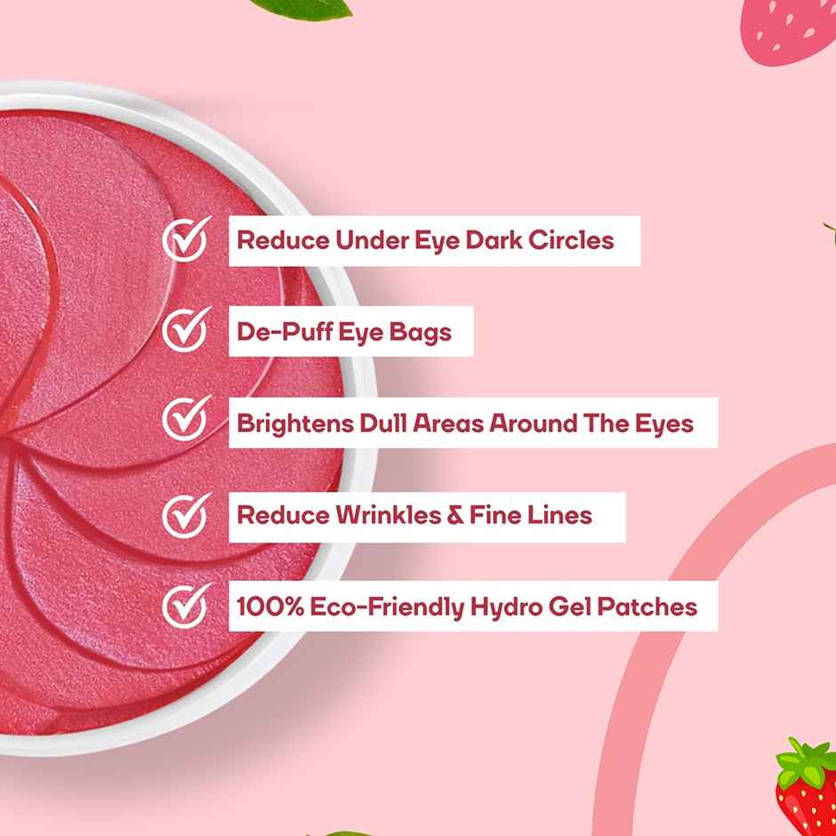 Mountainor Glutathione Hydrogel Under Eye Patch For Dark Circle & Puffiness Korean Eye Care Patches