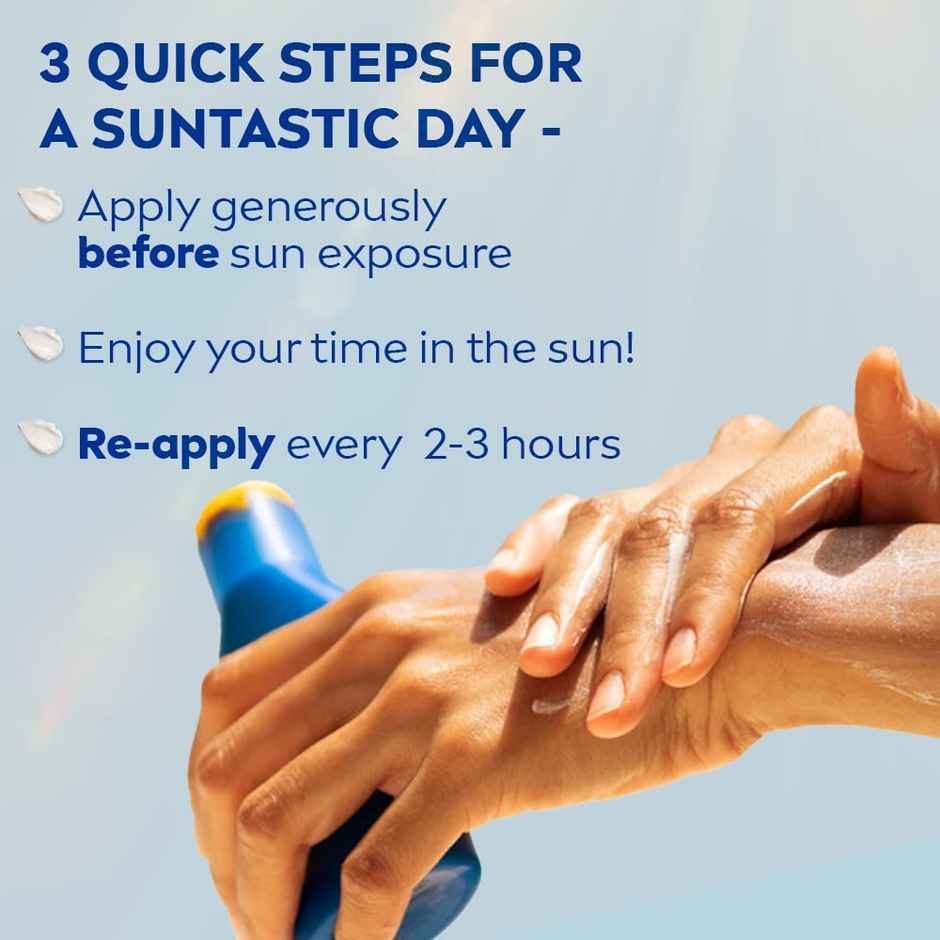 NIVEA SUN Protect and Moisture SPF 30 Advanced Sunscreen|PA+++ UVA - UVB Protection System