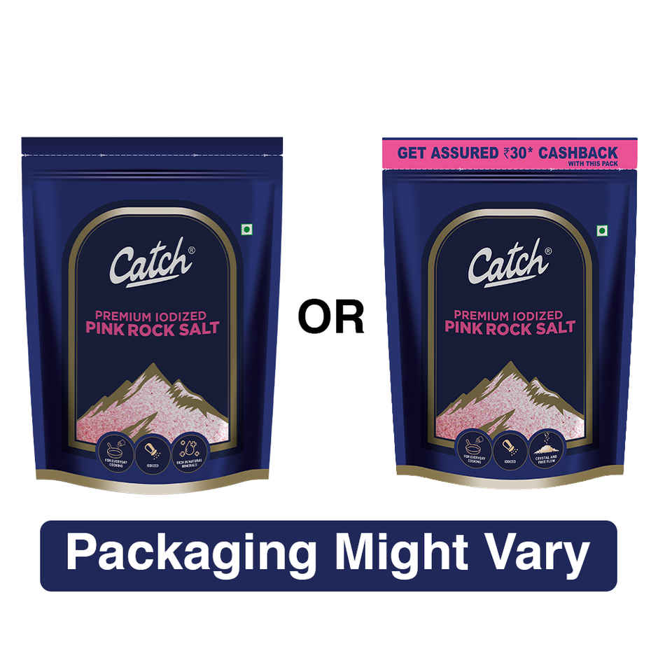 Catch Premium Iodized Pink Rock Salt