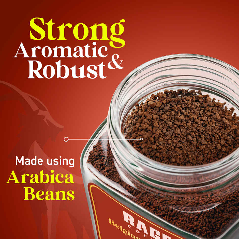 Rage Coffee Silk Blend Belgian Chocolate Instant Coffee