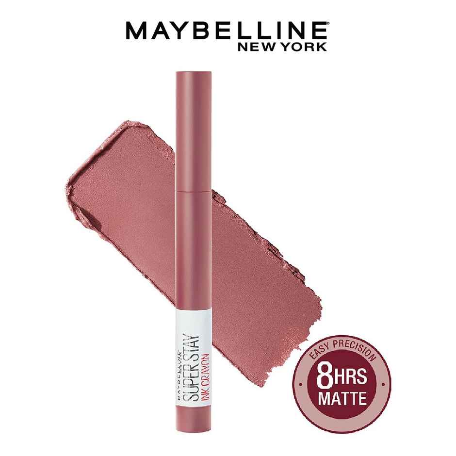 Maybelline Super Stay Crayon Lipstick, 15 Lead the way