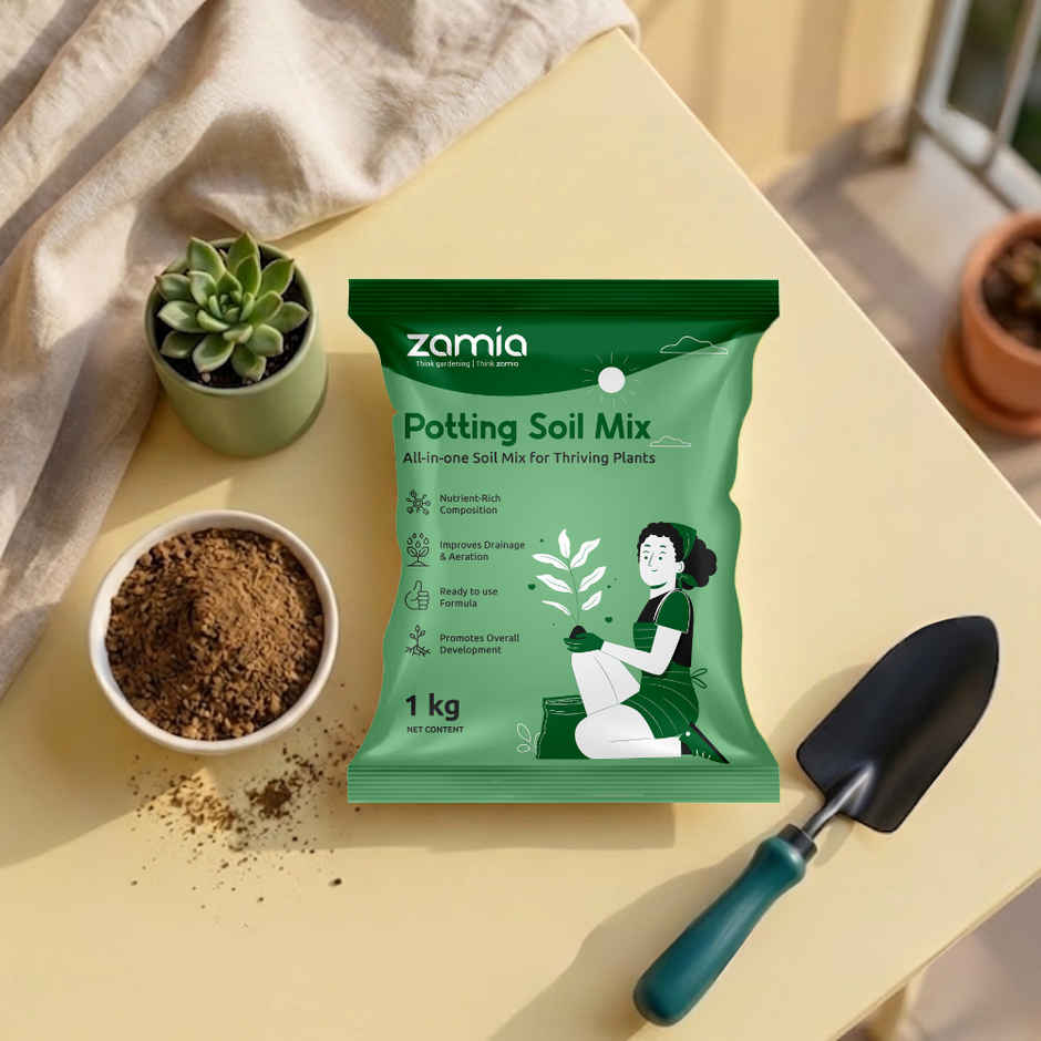 Zamia Potting Soil Mix | Organic Media for Seed, Plants & Vegetables | By Nurturing Green