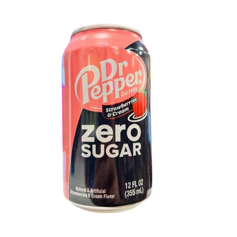 Dr Pepper Strawberries & Cream Zero Sugar