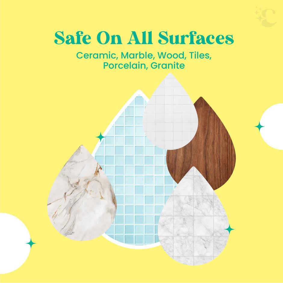 Cleevo Dishwash Gel, Powder To Lliquid Floor Cleaner Refill