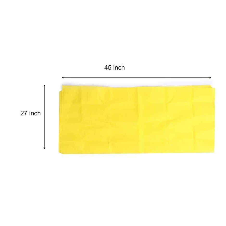 Cotton Puja Cloth | 1.25 m | Yellow | Chandar