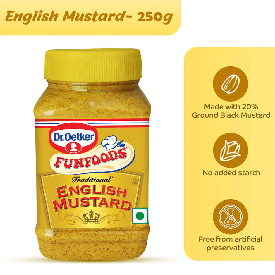 Dr. Oetker Fun Foods English Mustard
