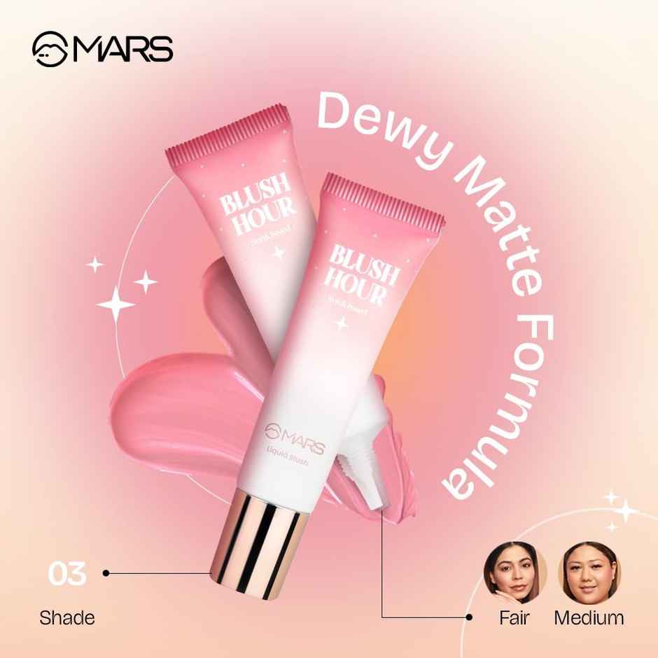 MARS Cosmetics Liquid Blush Hour 03 - Sunkissed 12.0 MILLILITRE