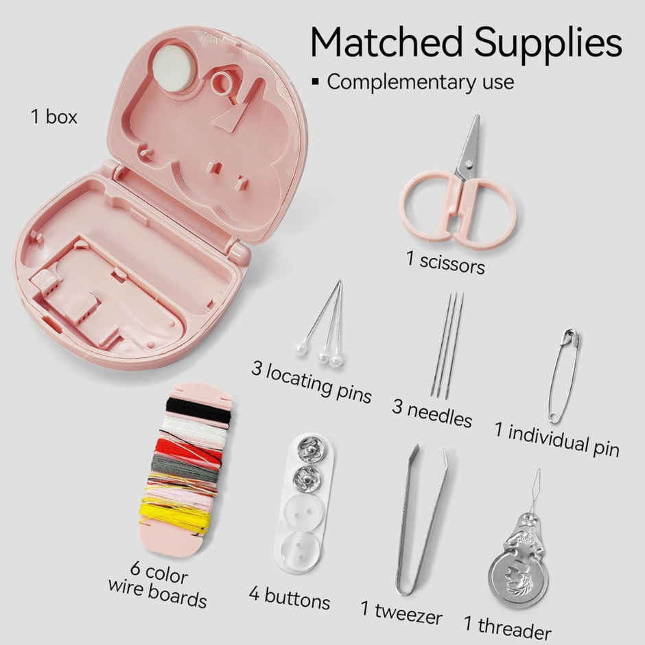 Se7en Portable Travel Mini Sewing Kit | Assorted Colour