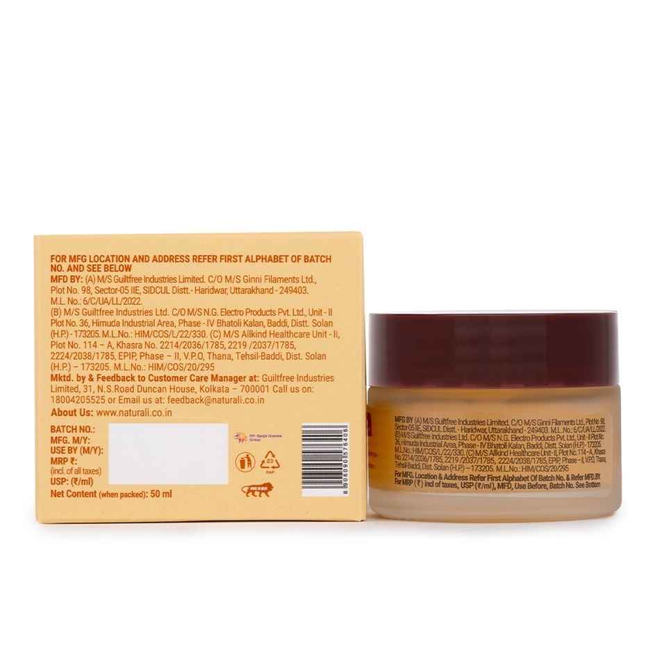 Naturali Radiant Glow Gel Moisturiser With Pea Quinoa & Niacinamide