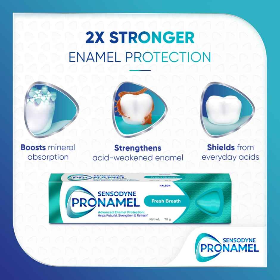 Sensodyne Pronamel Enamel Protection Toothpaste, Fresh Breath