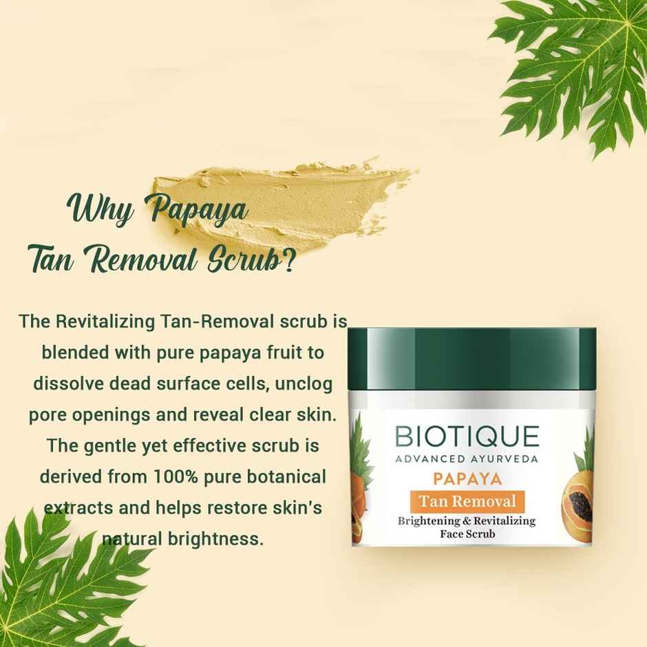 Biotique Bio Papaya (Tan Removal Scrub)
